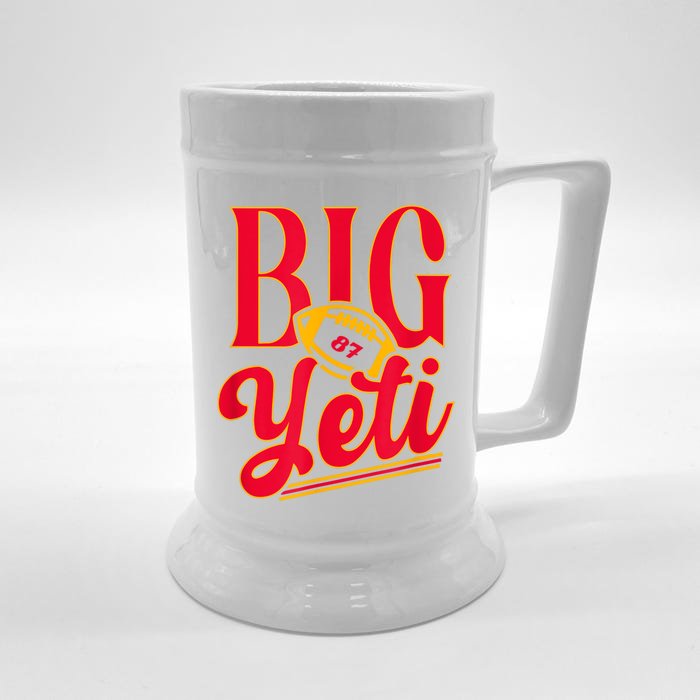 Big Yeti 87 Number Front & Back Beer Stein