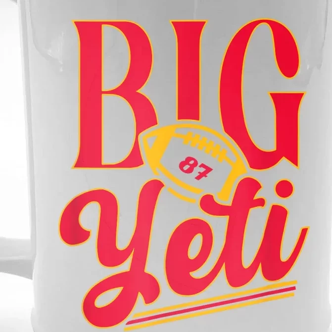 Big Yeti 87 Number Front & Back Beer Stein