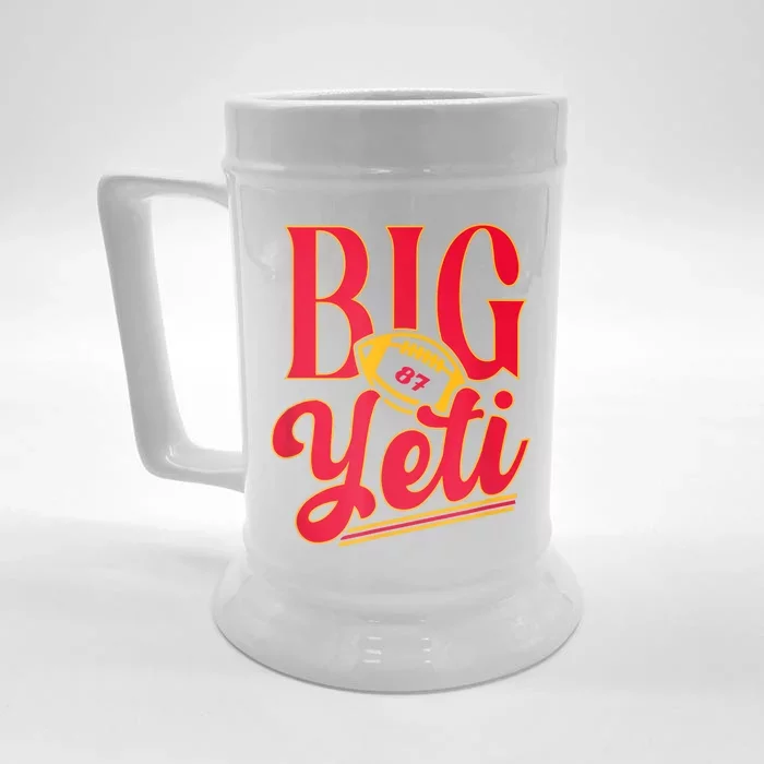 Big Yeti 87 Number Front & Back Beer Stein