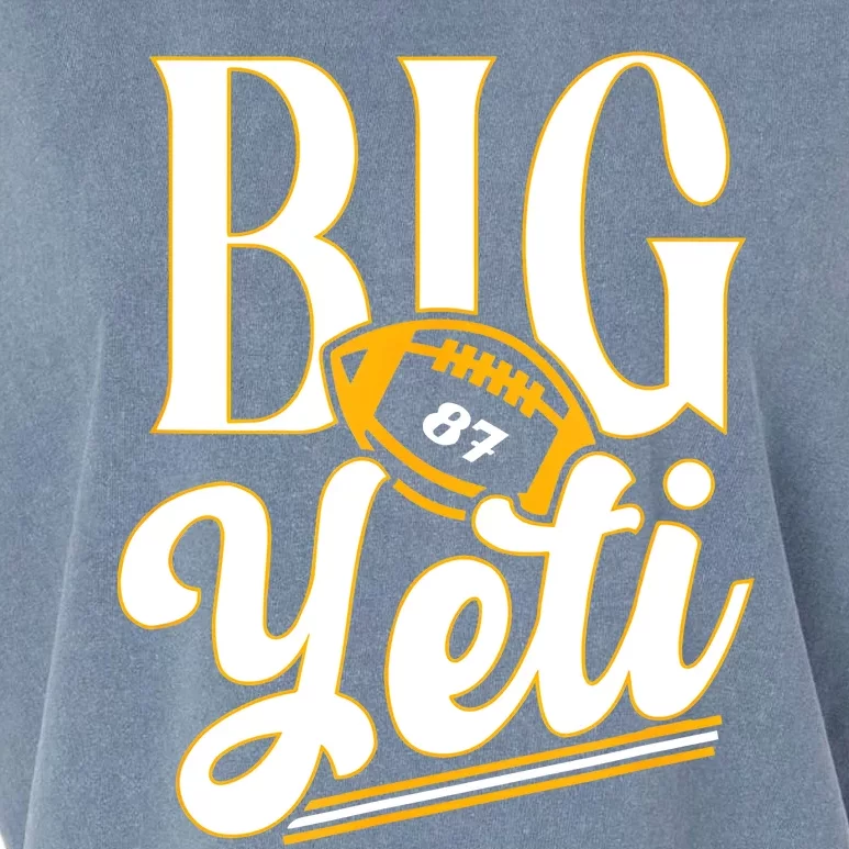 Big Yeti 87 Number Garment-Dyed Women's Muscle Tee