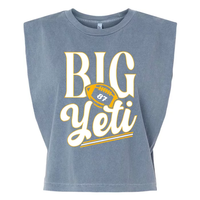 Big Yeti 87 Number Garment-Dyed Women's Muscle Tee