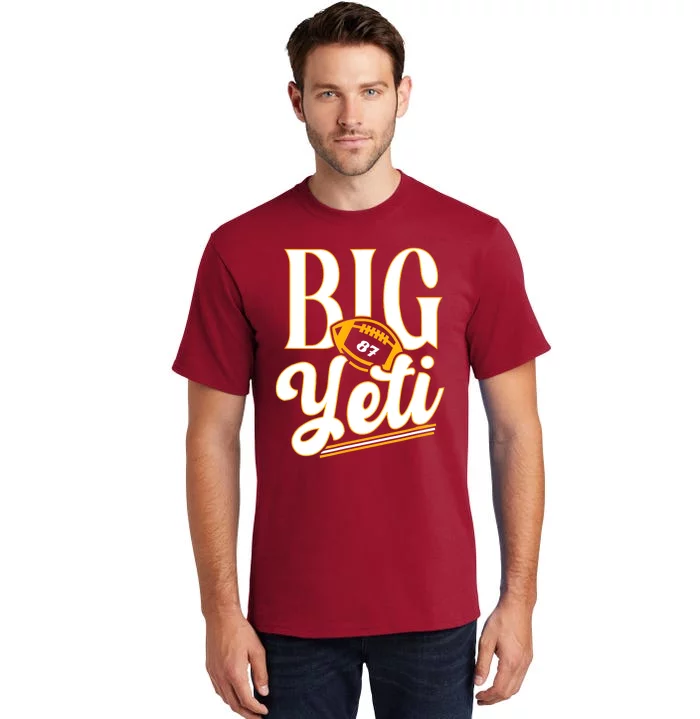 Big Yeti 87 Number Tall T-Shirt