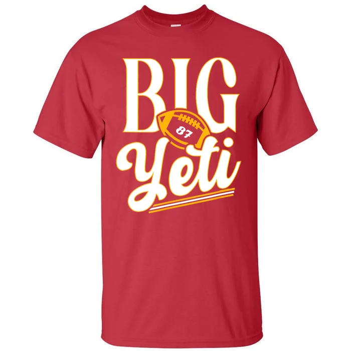 Big Yeti 87 Number Tall T-Shirt