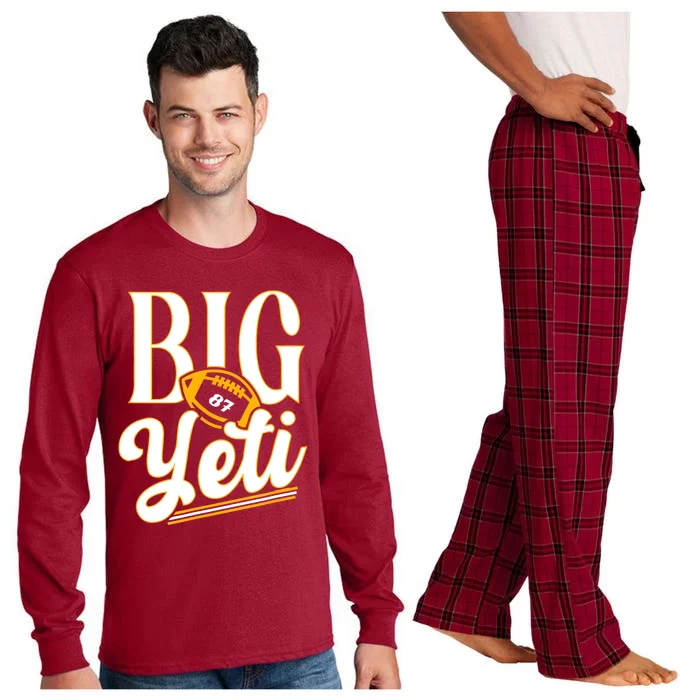 Big Yeti 87 Number Long Sleeve Pajama Set