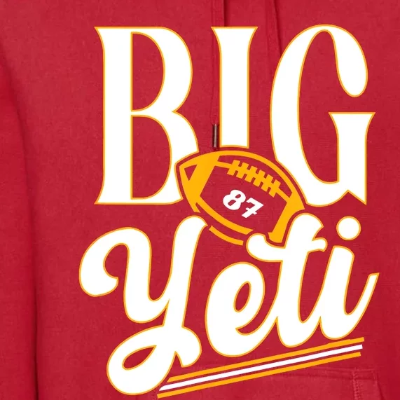 Big Yeti 87 Number Premium Hoodie