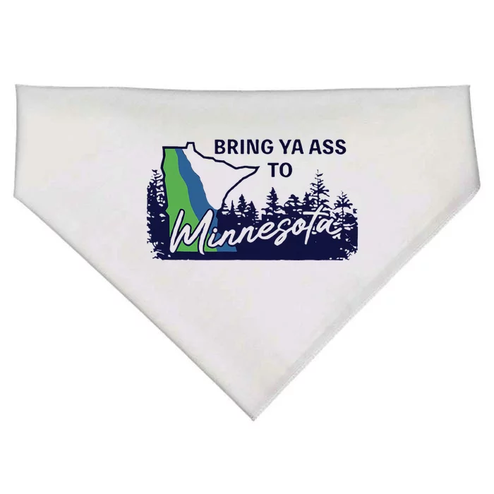 Bring Ya Ass To Minnesota USA-Made Doggie Bandana