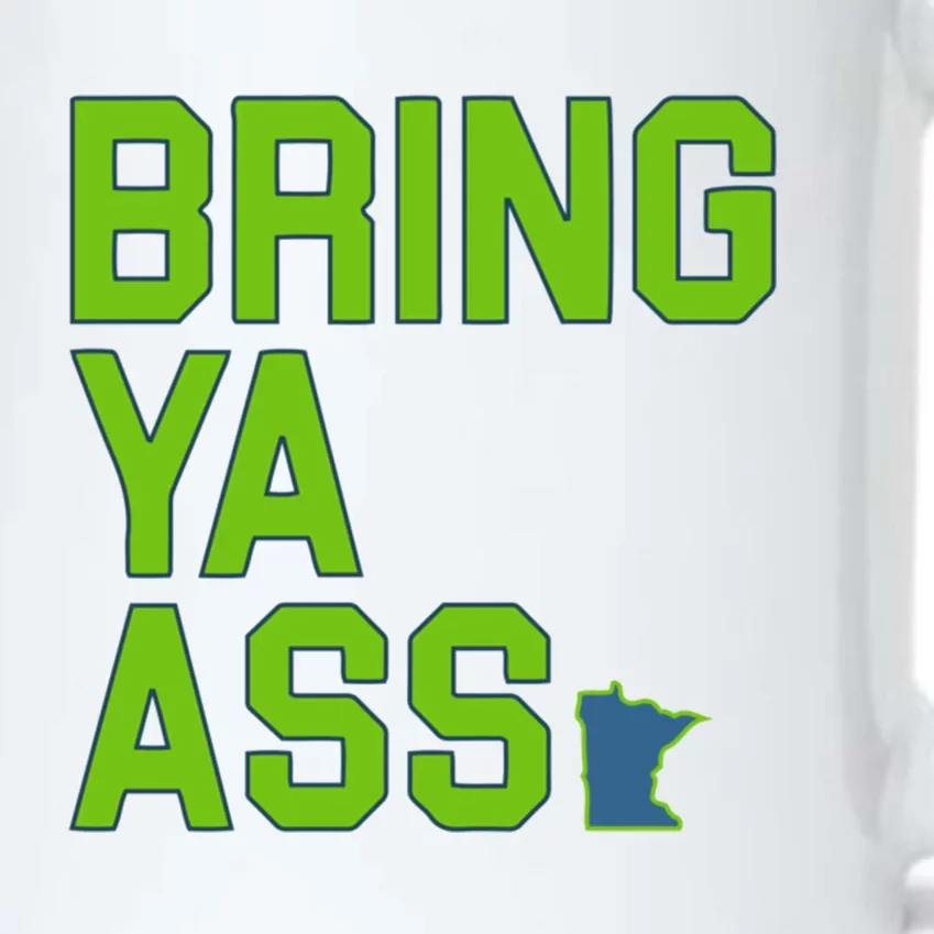 Bring Ya Ass Mn Sports Anthony Funny Snarky Humor Gift Black Color Changing Mug