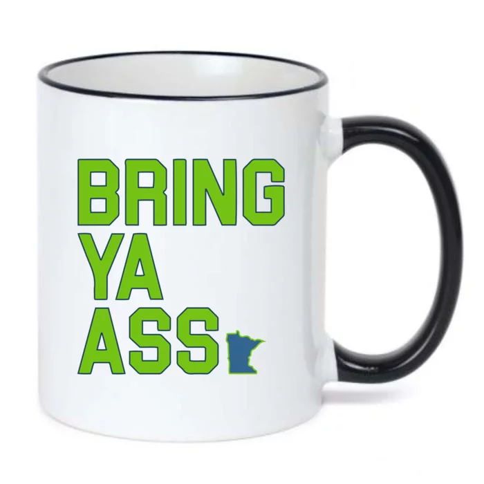 Bring Ya Ass Mn Sports Anthony Funny Snarky Humor Gift Black Color Changing Mug