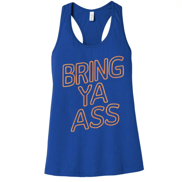 Bring Ya Ass To Minnesota Family Gift Women's Racerback Tank