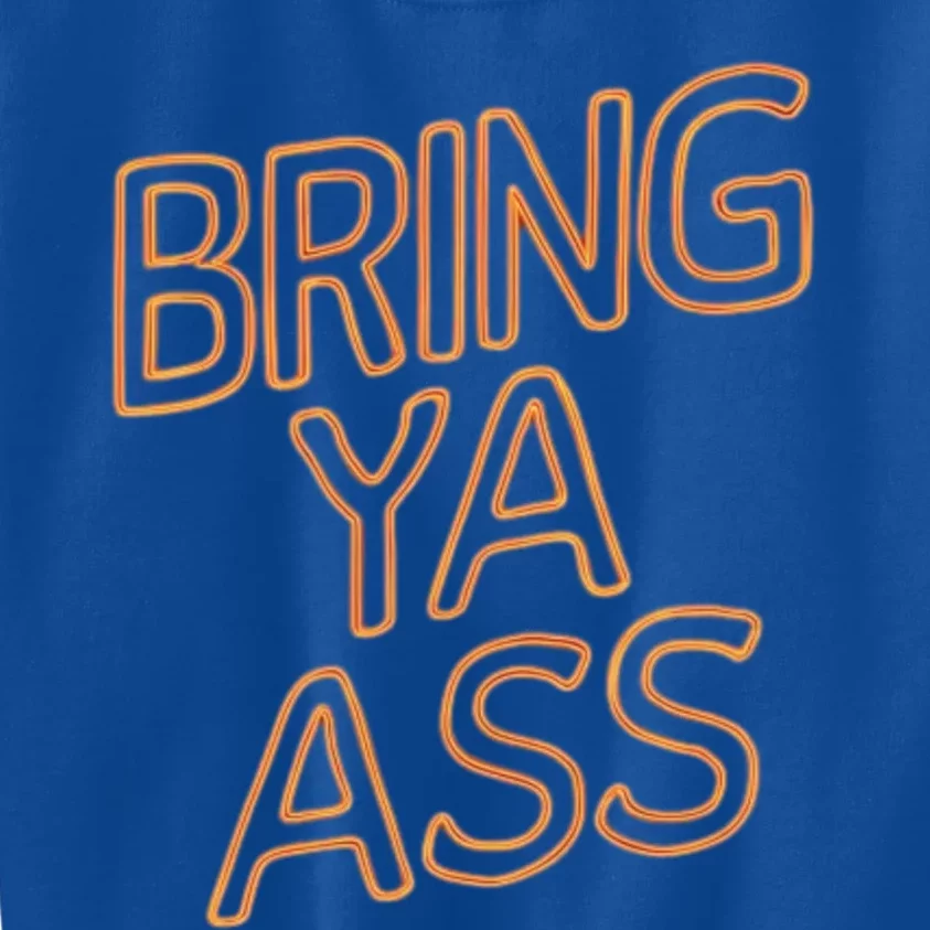 Bring Ya Ass To Minnesota Family Gift Kids Sweatshirt