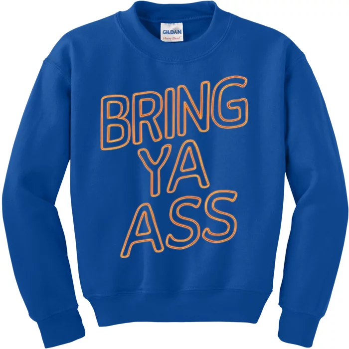 Bring Ya Ass To Minnesota Family Gift Kids Sweatshirt