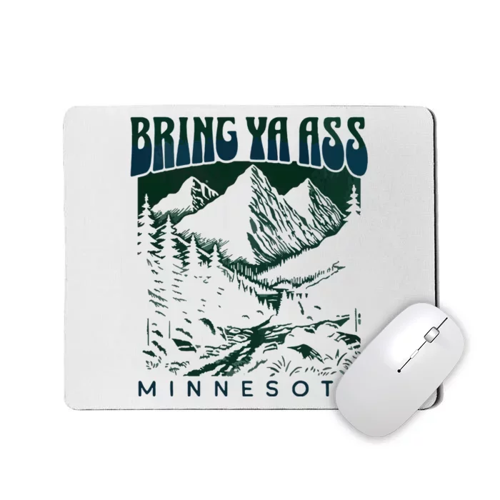 Bring Ya Ass Minnesota Basketball Mousepad