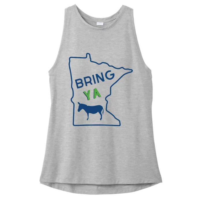 Bring Ya Ass Ladies Tri-Blend Wicking Tank