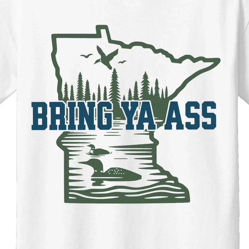 Bring Ya Ass Minnesota Kids T-Shirt