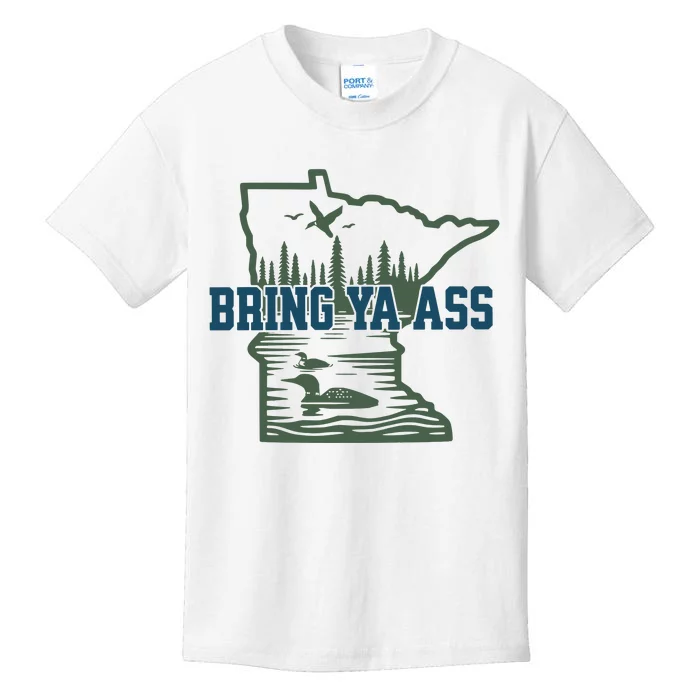 Bring Ya Ass Minnesota Kids T-Shirt