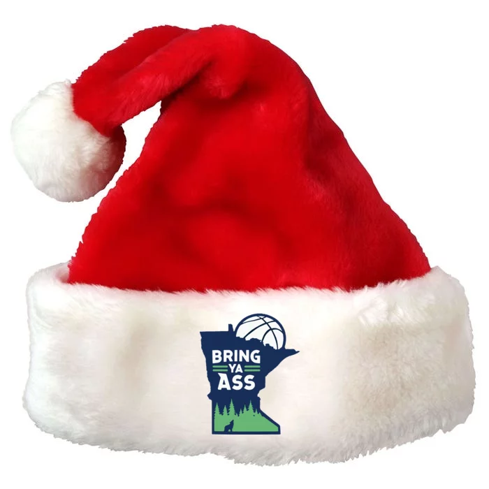 Bring Ya Ass Premium Christmas Santa Hat