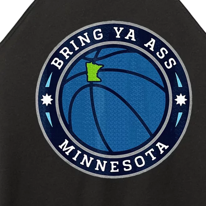 Bring Ya Ass To Minnesota Women’s Perfect Tri Rocker Tank