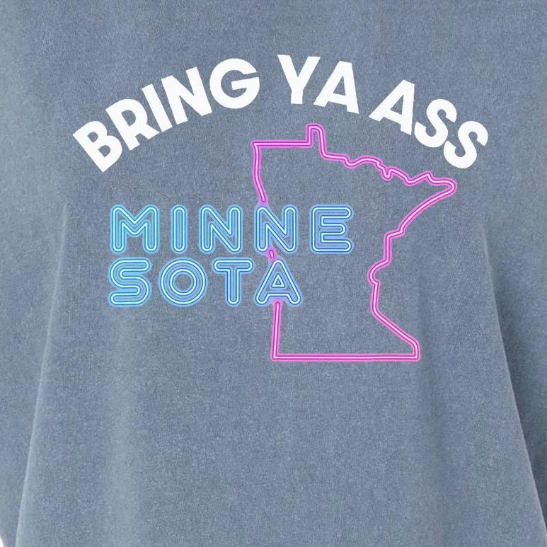 Bring Ya Ass To Minnesota Garment-Dyed Women's Muscle Tee