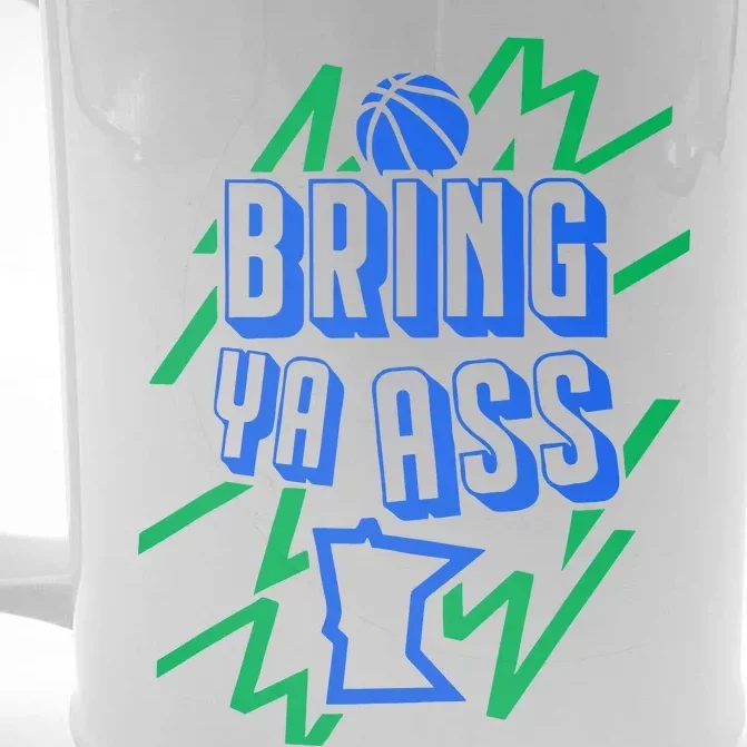 Bring Ya Ass To Minnesota Front & Back Beer Stein