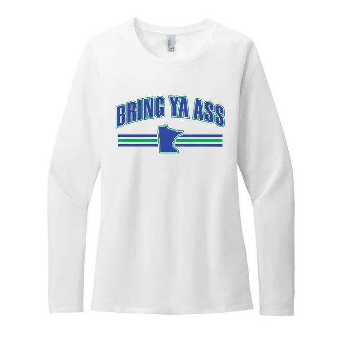 Bring Ya Ass To Minnesota Womens CVC Long Sleeve Shirt