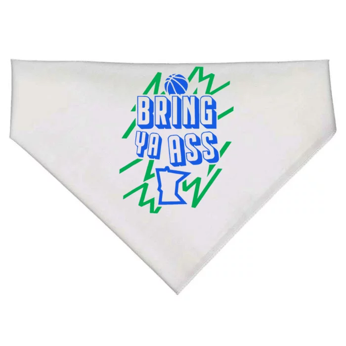 Bring Ya Ass To Minnesota Basketball USA-Made Doggie Bandana