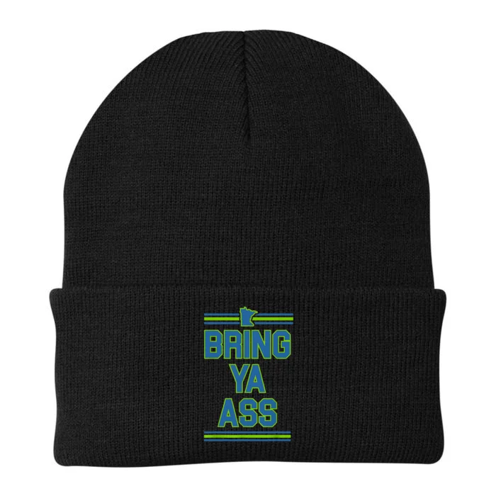 Bring Ya Ass To Minnesota Knit Cap Winter Beanie