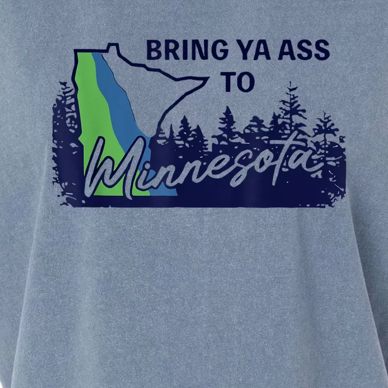 Bring Ya Ass To Minnesota Garment-Dyed Women's Muscle Tee