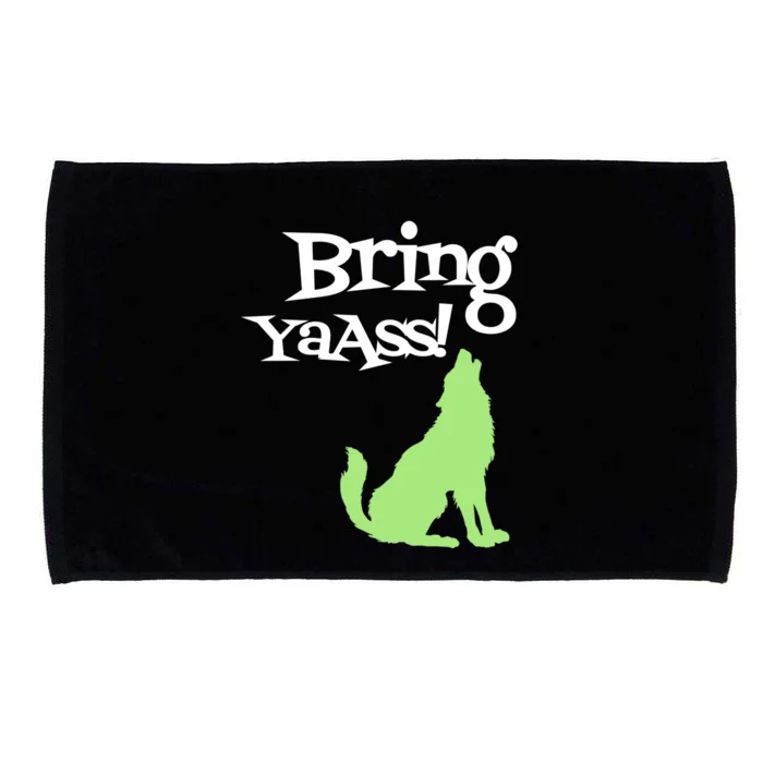 Bring Ya Ass Funny Gift Microfiber Hand Towel