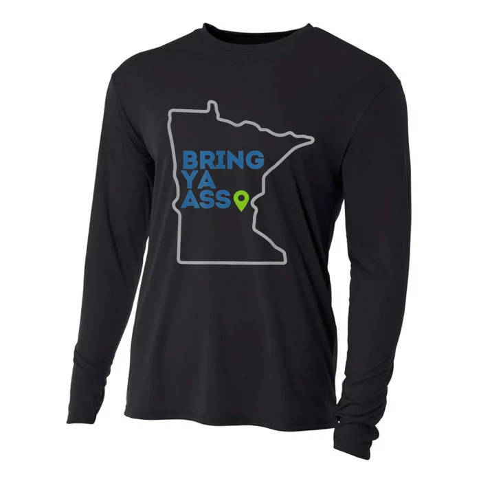 Bring Ya Ass To Minnesota Mn Cooling Performance Long Sleeve Crew