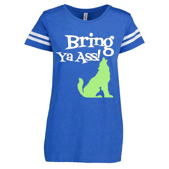 Bring Ya Ass To Minnesota Funny Minnesota Enza Ladies Jersey Football T-Shirt