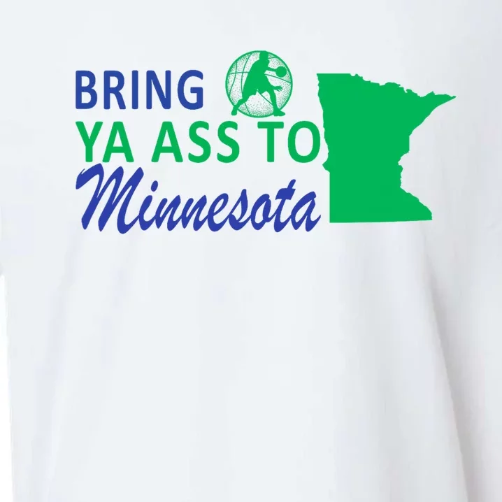 Bring Ya Ass To Minnesota Funny Minnesota Anthony Sueded Cloud Jersey T-Shirt