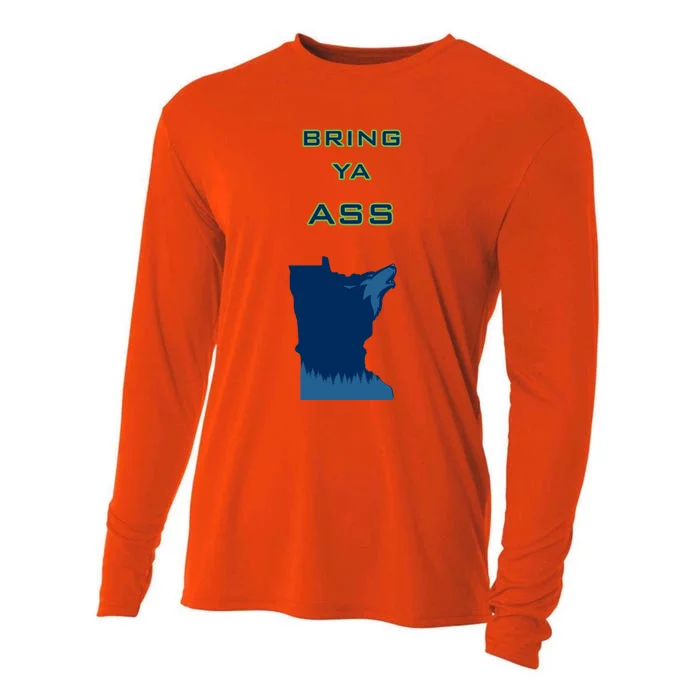 Bring Ya Ass Gift Cooling Performance Long Sleeve Crew