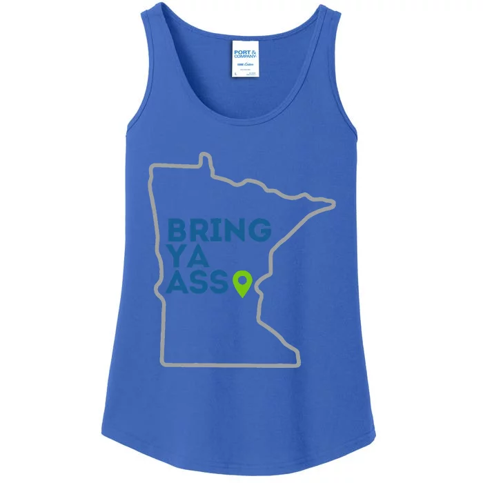 Bring Ya Ass To Mn Ladies Essential Tank