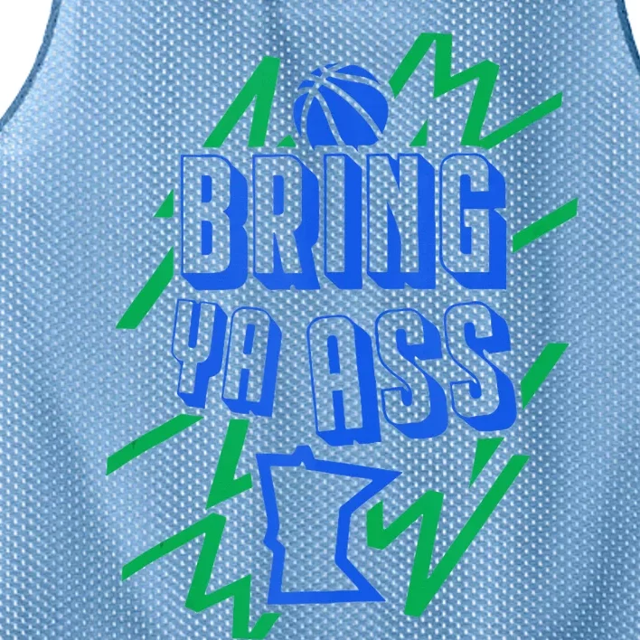 Bring Ya Ass To Minnesota Mesh Reversible Basketball Jersey Tank