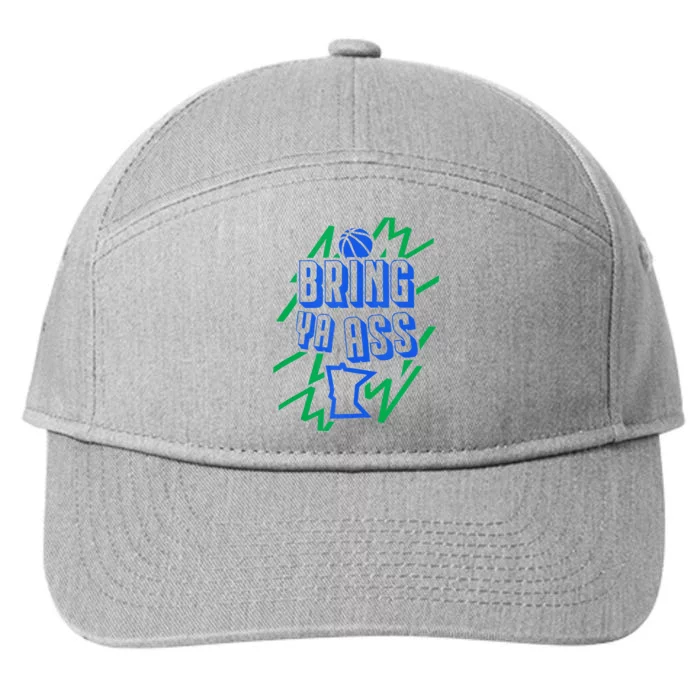 Bring Ya Ass To Minnesota 7-Panel Snapback Hat