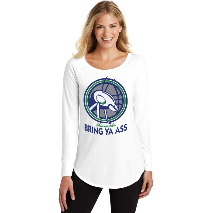 Bring Ya Ass To Minnesota Women's Perfect Tri Tunic Long Sleeve Shirt