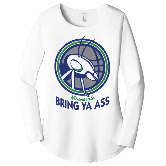 Bring Ya Ass To Minnesota Women's Perfect Tri Tunic Long Sleeve Shirt