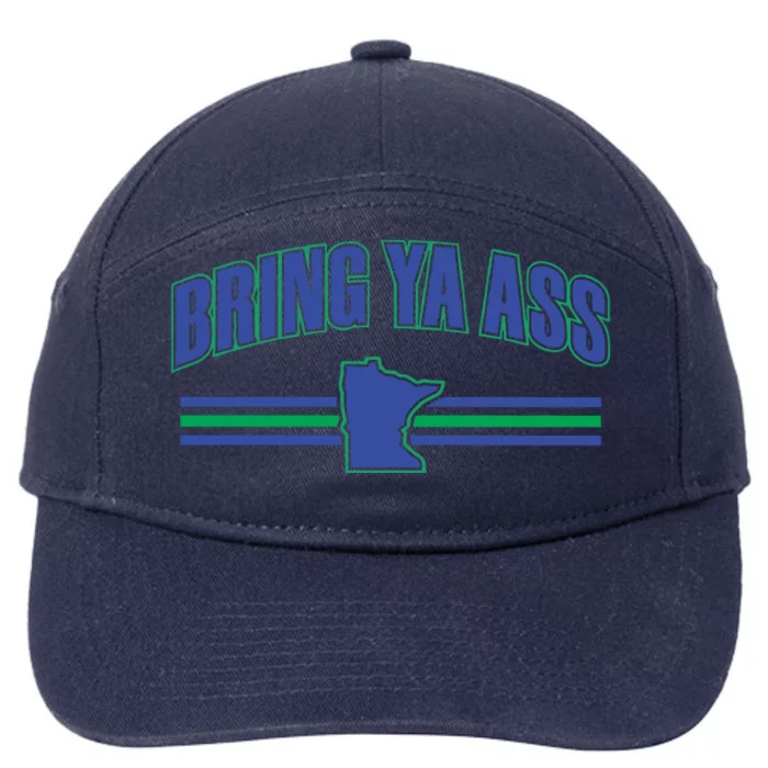 Bring Ya Ass 7-Panel Snapback Hat