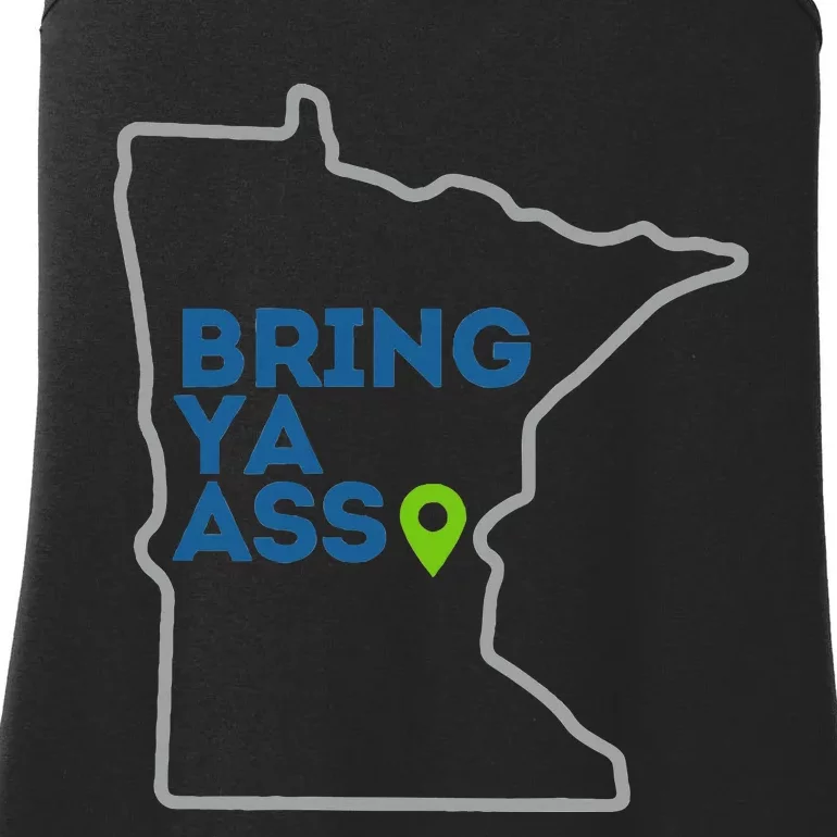 Bring Ya Ass To Mn Ladies Essential Tank