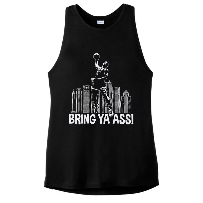 Bring Ya Ass Ladies Tri-Blend Wicking Tank