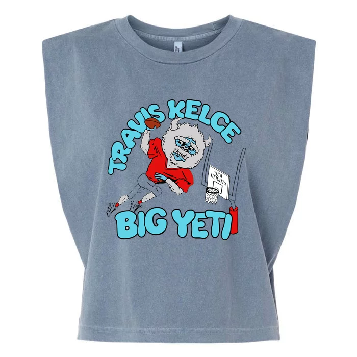 Big Yeti Garment-Dyed Women's Muscle Tee