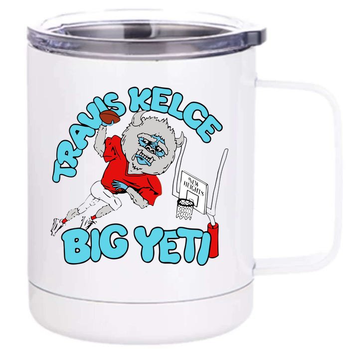 Big Yeti Front & Back 12oz Stainless Steel Tumbler Cup