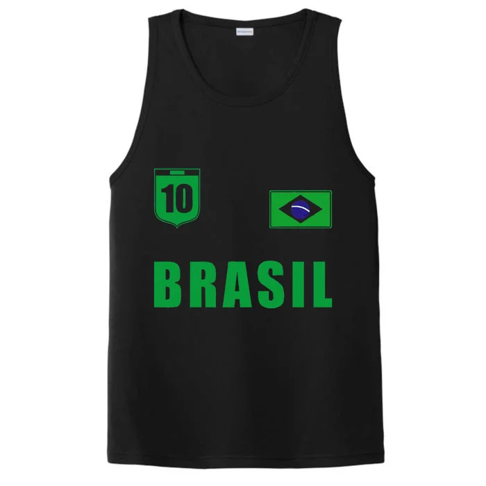 Brasil Yellow Brazil Performance Tank