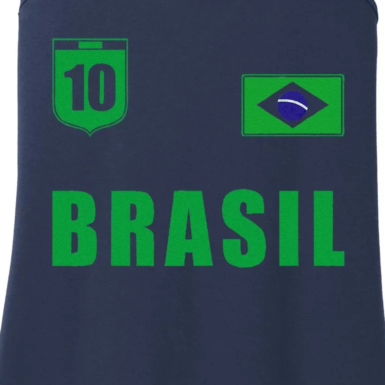 Brasil Yellow Brazil Ladies Essential Tank