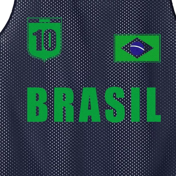 Brasil Yellow Brazil Mesh Reversible Basketball Jersey Tank