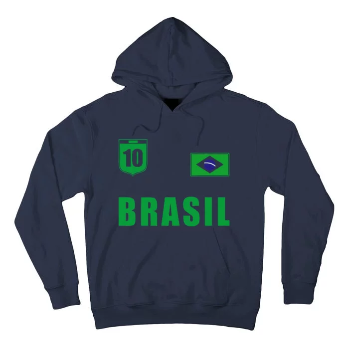 Brasil Yellow Brazil Tall Hoodie