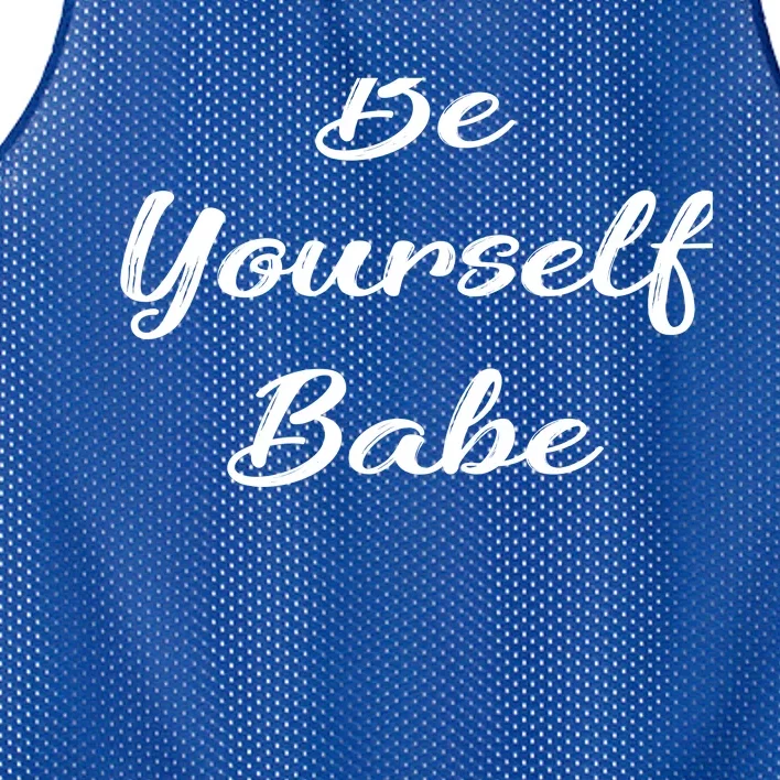 Be Yours Babe Gift Mesh Reversible Basketball Jersey Tank