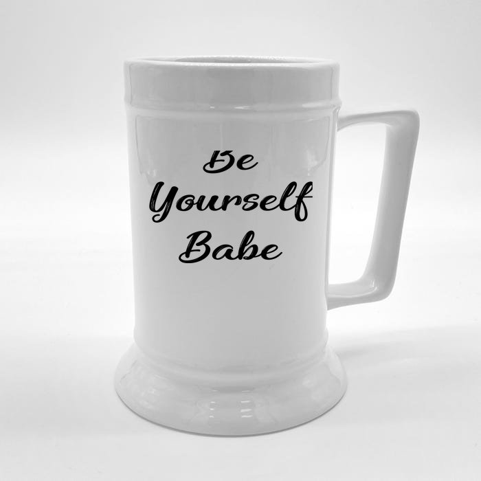 Be Yours Babe Gift Front & Back Beer Stein