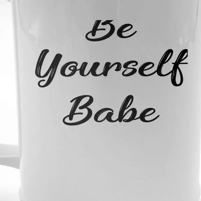 Be Yours Babe Gift Front & Back Beer Stein