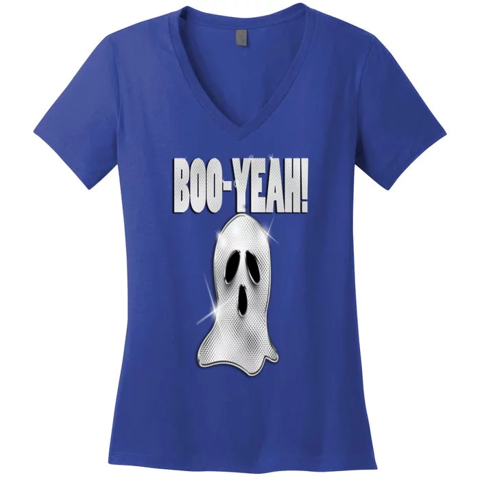 Boo Yeah Bling Gift Women's V-Neck T-Shirt